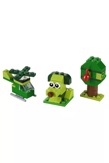 LEGO Classic Zielone klocki kreatywne 11007