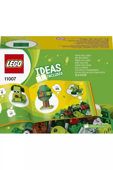 LEGO Classic Zielone klocki kreatywne 11007