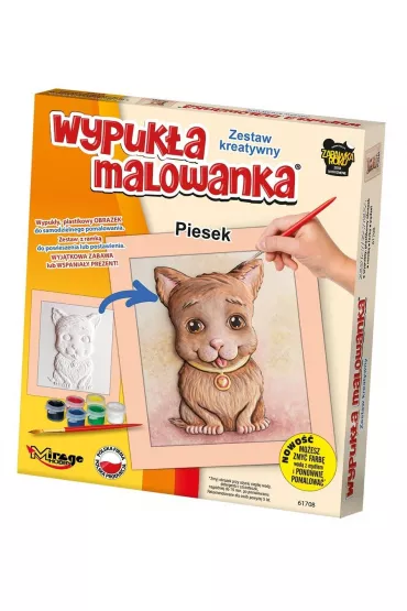 Wypuk�a Malowanka - Ma�y Piesek Mirage Hobby