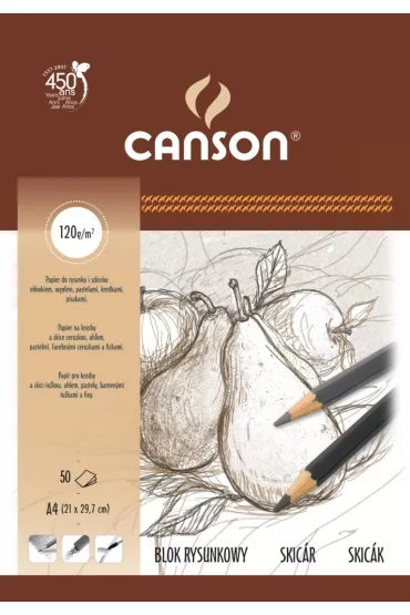 Canson Blok rysunkowy A4 50 kartek
