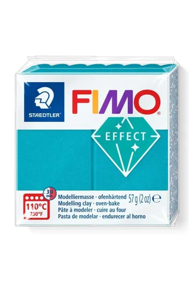 Staedtler Masa termoutwardzalna Fimo 57g turkusowy metal
