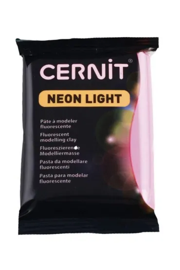 Cernit Modelina neonowa fuksjowa 56 g