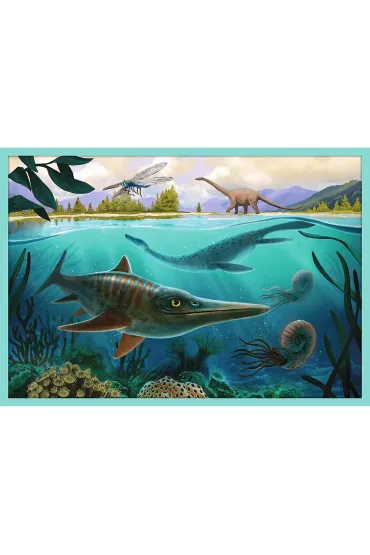 Puzzle 10w1 Poznaj wszystkie dinozaury Trefl