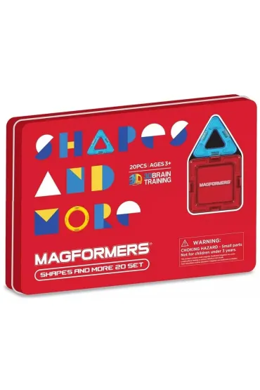 Klocki Shapes&More 20el