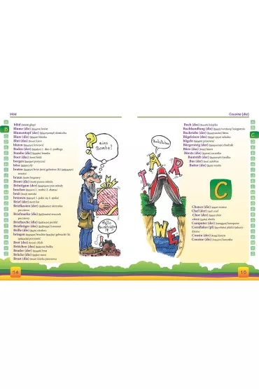 M�j pierwszy s�ownik niemiecko-polski, polsko-niemiecki dla dzieci - Adrian Golis