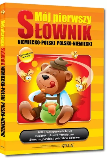 M�j pierwszy s�ownik niemiecko-polski, polsko-niemiecki dla dzieci - Adrian Golis