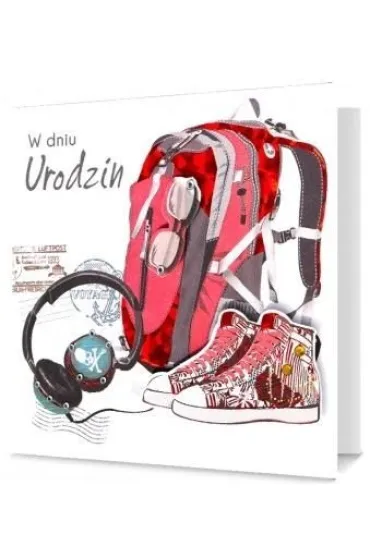 Pan Dragon Karnet Kwadratowy Urodziny HM-200-1509