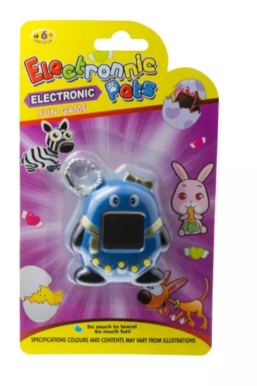 Tamagotchi gra elektroniczna dla dzieci niebieskie