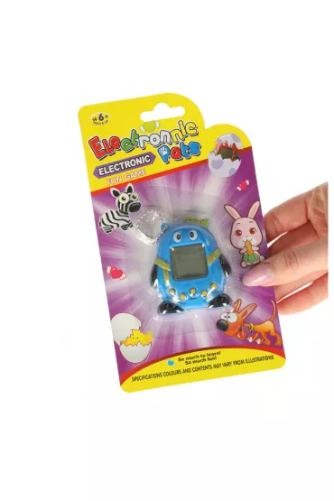 Tamagotchi gra elektroniczna dla dzieci niebieskie