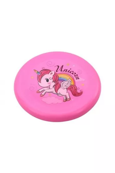 Lataj�cy dysk frisbee 20cm Jednoro�ec LeanToys