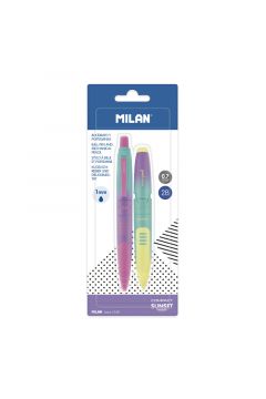 Milan Długopis + ołówek automatyczny Compact Sunset