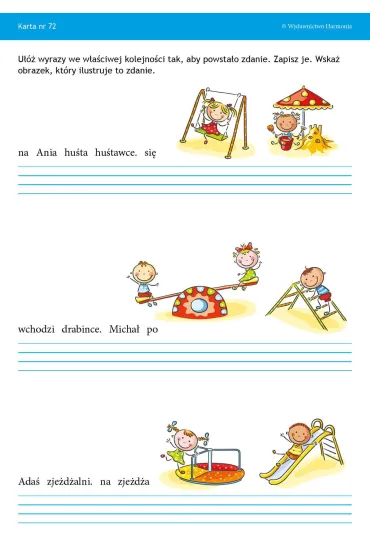 Karty pracy z �wiczeniami korekcyjno-kompensacyjnymi. Klasy 1-3 - Magdalena Hinz