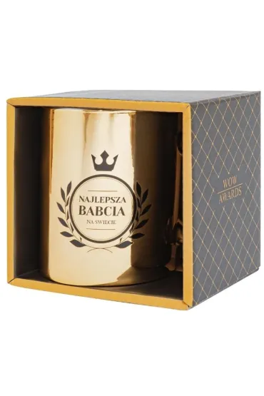 Be-Happy Gifts Kubek prezentowy Najlepsza Babcia