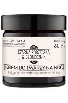 Nova Krem do twarzy na noc do cery trdzikowej, mieszanej i tustej 60 ml