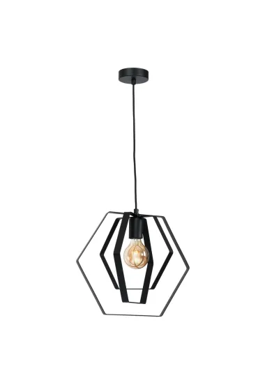 Luminex Geometryczna lampa wisz�ca Hexagon 40 cm