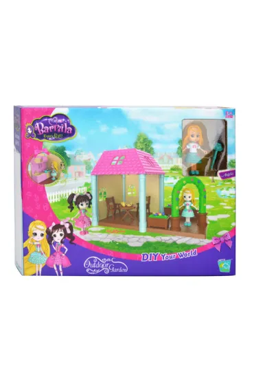 Domek z laleczk� 34x25x7cm Icom Polska