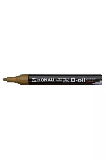 Donau Marker olejowy D-Oil okr�g�y z�oty 2.8mm