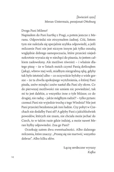 Listy do Mileny - Franz Kafka