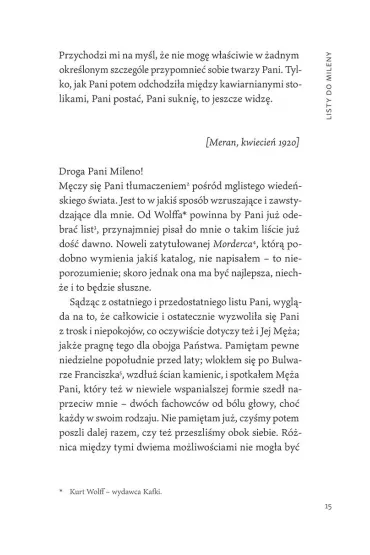 Listy do Mileny - Franz Kafka