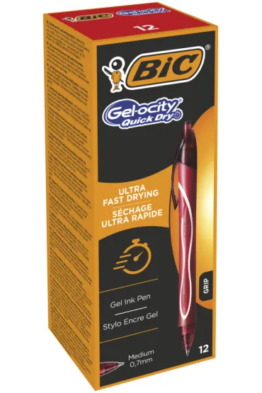 Bic D�ugopis �elowy Gel-ocity Quick Dry 12 szt.