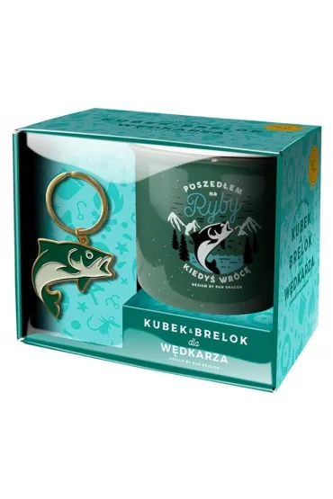 Pan Dragon Zestaw kubek + brelok Hobby-Ryby