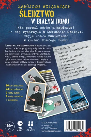 �ledztwo w Bia�ym Domu Edgard - Patrycja  Zakaszewska, Norman Ewa, Gabriela  Potentas