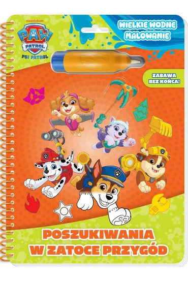 Psi Patrol. Wielkie wodne malowanie. Poszukiwania w Zatoce Przyg�d