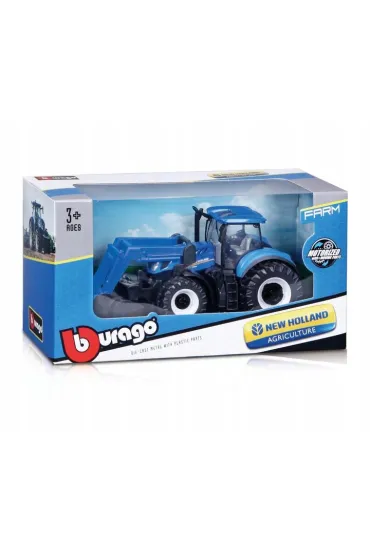 Bburago Model Traktor New Holland T7. 315 z �adowark�