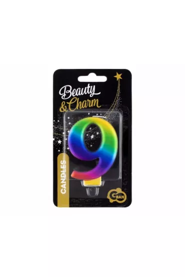 Godan �wieczka cyferka 9 Galaxy PF-SCG9 8cm