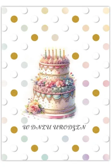 Trend Karnet Silver urodziny