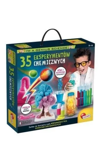 I'm a genius eksperymenty chemiczne Lisciani