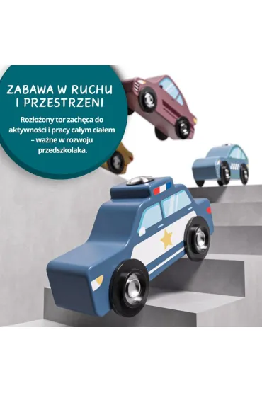 Transporter samochod�w i tor wy�cigowy 2w1, 36m+ Top Bright