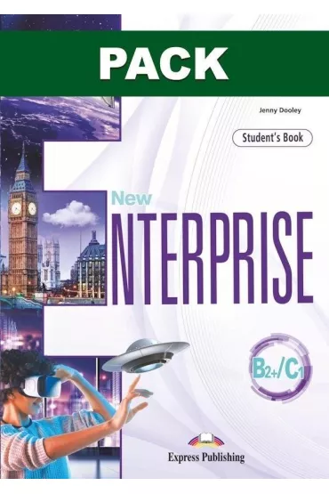 New Enterprise B2+/C1. Podr�cznik papierowy + DigiBook (kod) (edycja polska) - Jenny Dooley