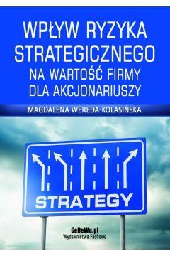 eBook Wpyw ryzyka strategicznego na warto firmy dla akcjonariuszy. Rozdzia 3. Istota i ocena ryzyka strategicznego pdf