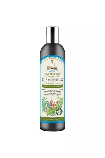 Babuszka Agafia Tradycyjny syberyjski regeneruj�cy szampon do w�os�w 2 Brzozowy Propolis 550 ml