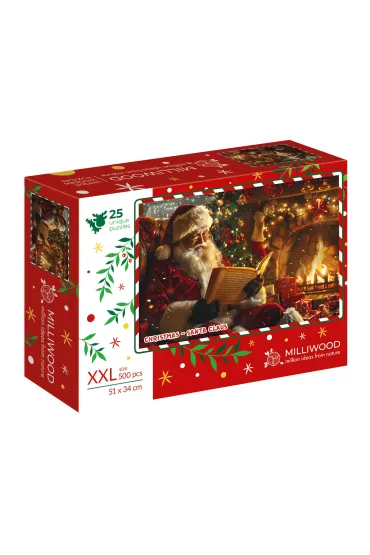 Puzzle drewniane 500 el. Christmas �wi�ty Miko�aj Alexander