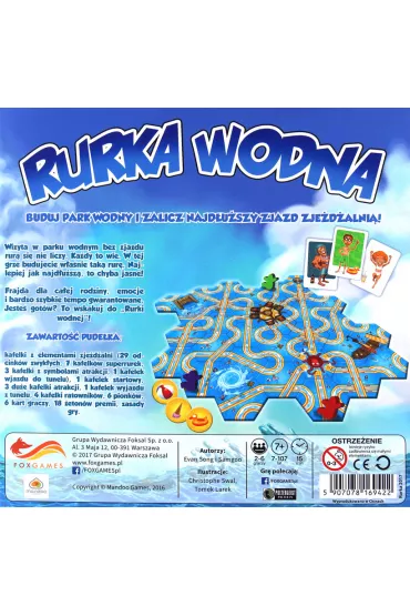 Rurka wodna FoxGames - Evan Song, Samgoo-, Tomek Larek