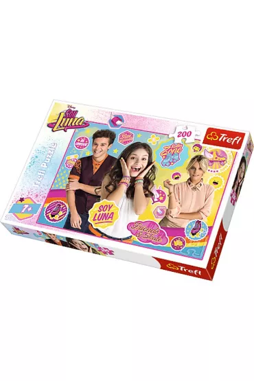 Puzzle 200 el. Jazda na wrotkach - Soy Luna Trefl
