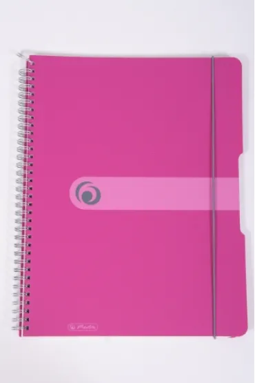 Herlitz Ko�ozeszyt A4 Her Easy R�owy kratka 80 kartek