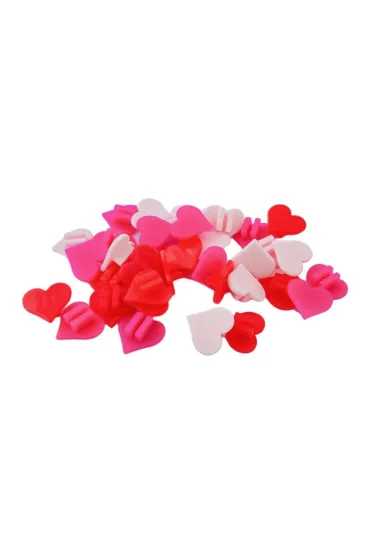 Koraliki na szprychy - Serca czerwone Be-Happy Gifts