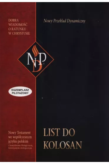 List do Kolosan