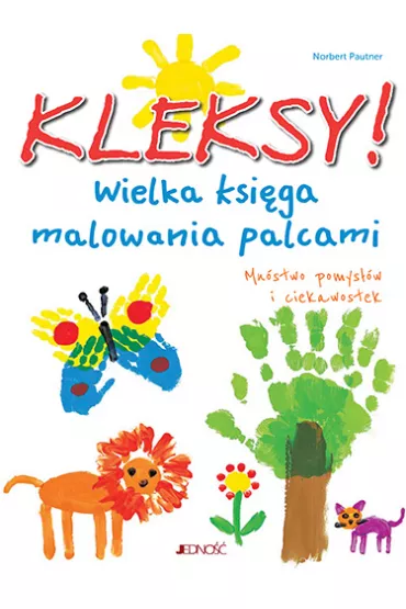 Kleksy wielka ksi�ga malowania palcami - Norbert Pautner