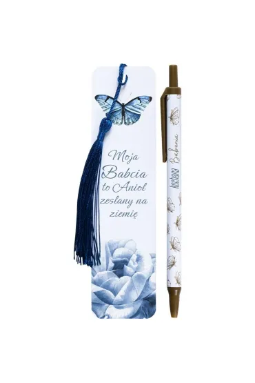 Be-Happy Gifts Zestaw na Dzie� Babci zak�adka i d�ugopis