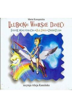 Ulubione wiersze dzieci audiobook CD