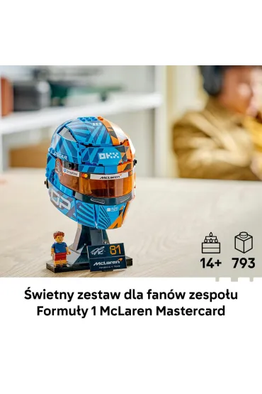 LEGO Editions Formula 1 Kask Oscar Piastri McLaren Mastercard F1® Team 43017