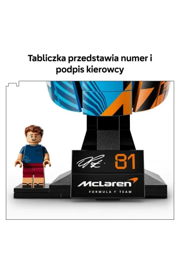LEGO Editions Formula 1 Kask Oscar Piastri McLaren Mastercard F1® Team 43017