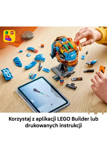 LEGO Editions Formula 1 Kask Oscar Piastri McLaren Mastercard F1® Team 43017