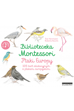 Ptaki Europy. Biblioteczka Montessori