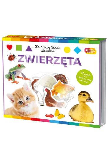 Zwierz�ta. Akademia m�drego dziecka. Kolorowy �wiat malucha