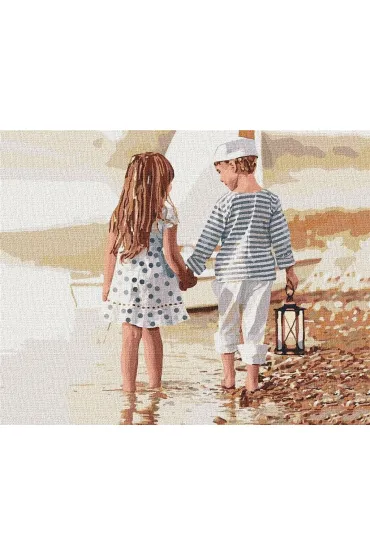 Ideyka Malowanie po numerach - Przyja�� 40x50cm